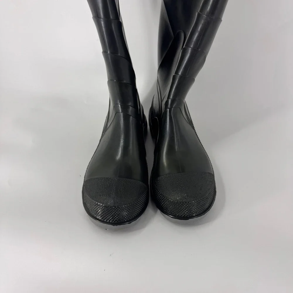 Dunlop Mens Steel Toe Rubber Work Boots Black Waterproof ASTM F2413-11 Size 9